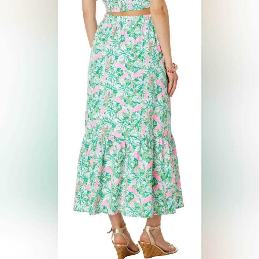 Lilly Pulitzer Kasida Ruffle Set size 4 - Picture 4 of 15